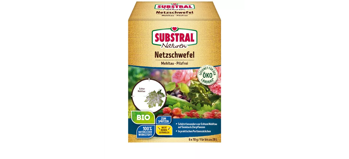 Naturen Bio Netzschwefel Mehltaufrei 60 g