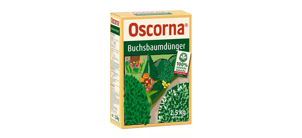 Oscorna Buchsbaumdünger 2,5 kg