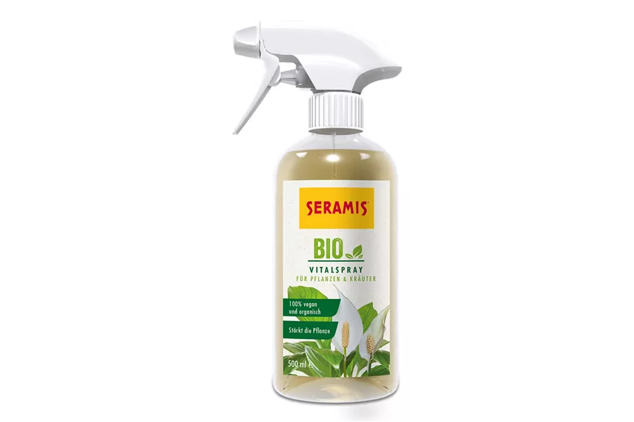 Seramis BIO-Vitalspray für Zimmerpflanzen 500 ml 100 % vegan und organisch