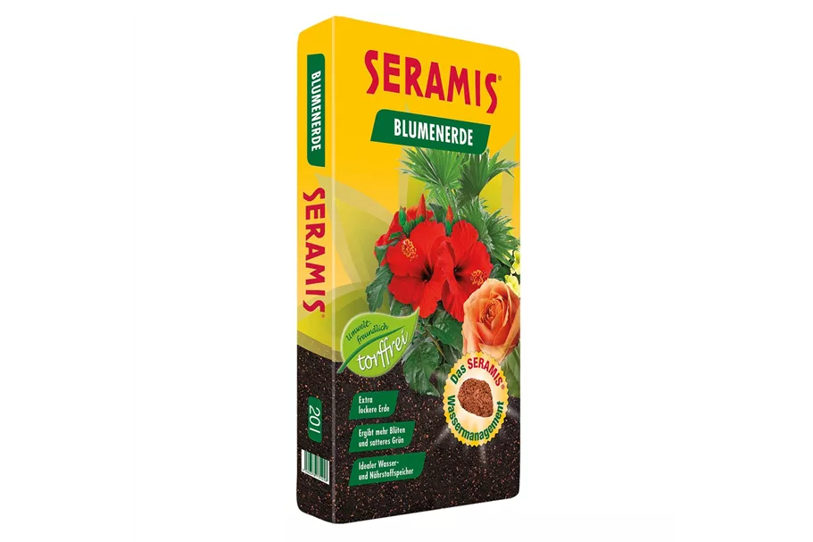 Seramis Blumenerde ohne Torf 20 l