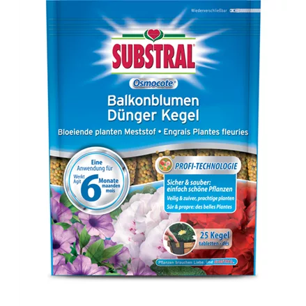 Substral Osmocote Balkonblumen Dünger Kegel