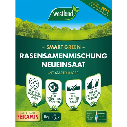 Westland Rasensamenmischung Neueinsaat "Smart Green"