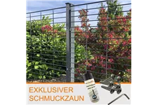 Schmuckzaun LINEA RAL7016 Anthrazit Zaunhöhe: 806mm 4m