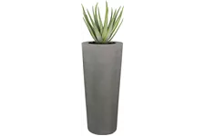 POLYSTONE CONICAL Pflanzgefäß 43/80 cm, grau