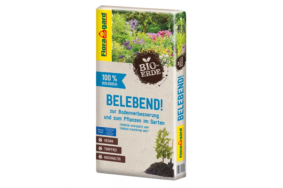 Floragard Bio-Erde Belebend 1x60l