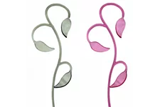 Orchideenstab Blatt 10er Set 10 Stück Motiv Blatt Farbmix