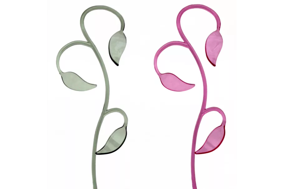 Orchideenstab Blatt 10er Set 10 Stück Motiv Blatt Farbmix