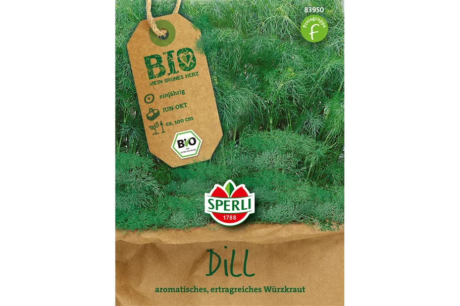 Dill Inhalt reicht für ca. 300 Pflanzen