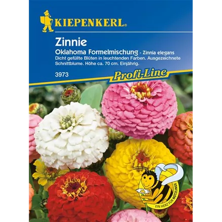 Garten-Zinnie 'Oklahoma-Formelmix'