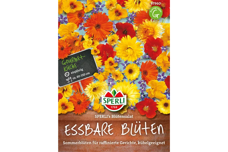 Essbare Blüten Inhalt reicht für ca. 2 m²