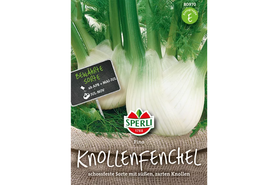 Knollenfenchel 'Fino' Inhalt reicht für ca. 150 Pflanzen