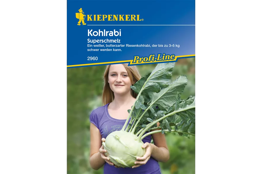 Kohlrabi 'Superschmelz' ca. 60 Pflanzen