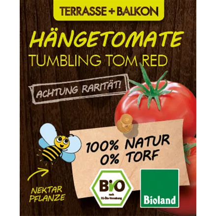 Bio Hängetomate 'Tumbling Tom Red'