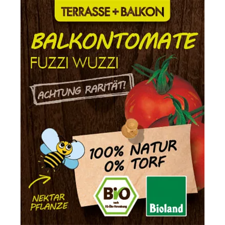 Bio Balkontomate 'Fuzzi Wuzzi'