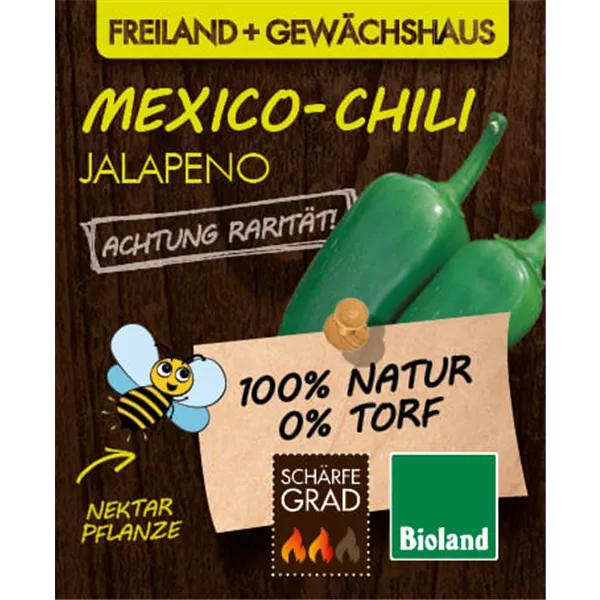 Bio Chili 'Jalapeno' - Capsicum annuum Bio Chili 'Jalapeno' - Capsicum annuum