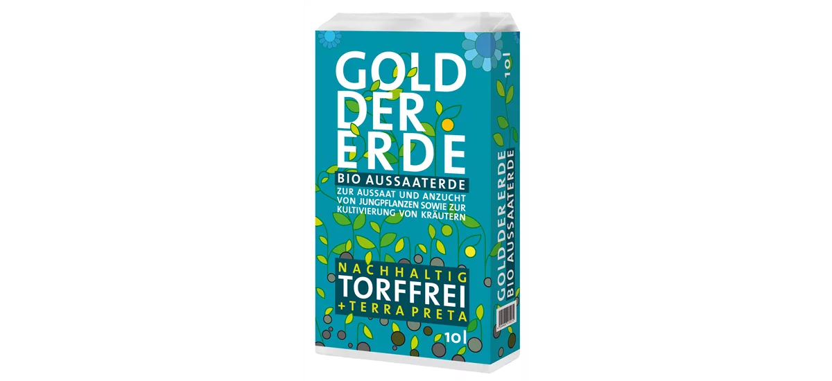 Klimafarmer® Torffreie Bio Aussaaterde 2 x 10 Liter