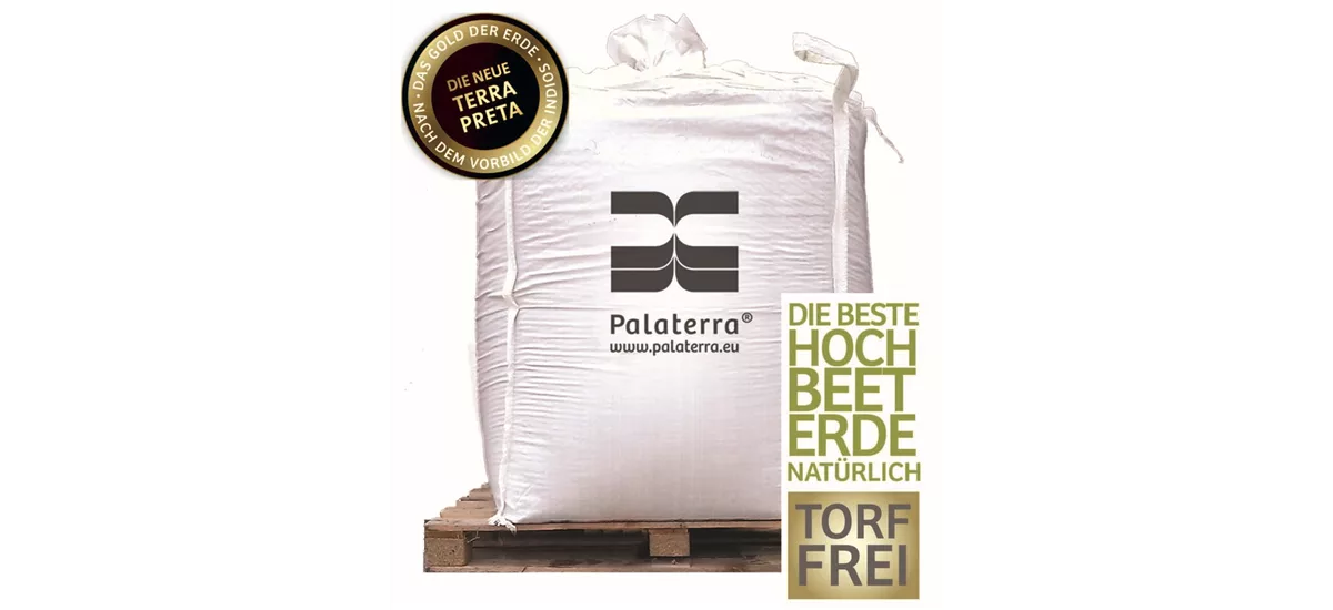 Palaterra® Torffreie Hochbeeterde 40 Liter