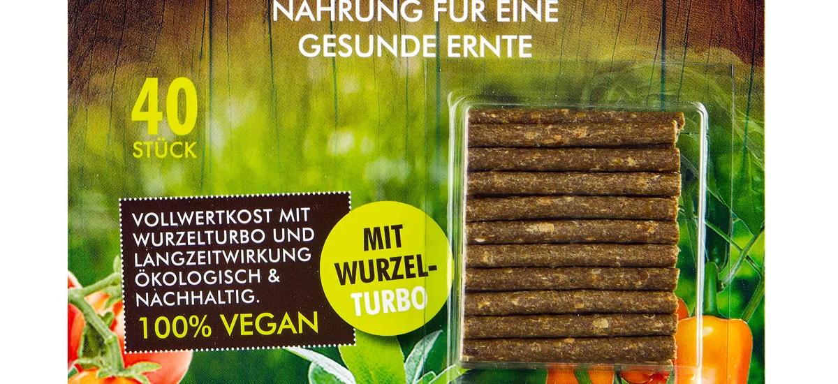 LÀBiO! Kräuter- & Gemüse-Düngestäbchen 40 Stck 40 Stück-Packung