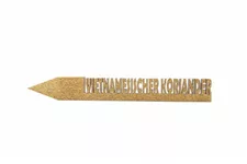 Holzetikett VIETNAMESISCHER KORIANDER VIETNAMESISCHER KORIANDER