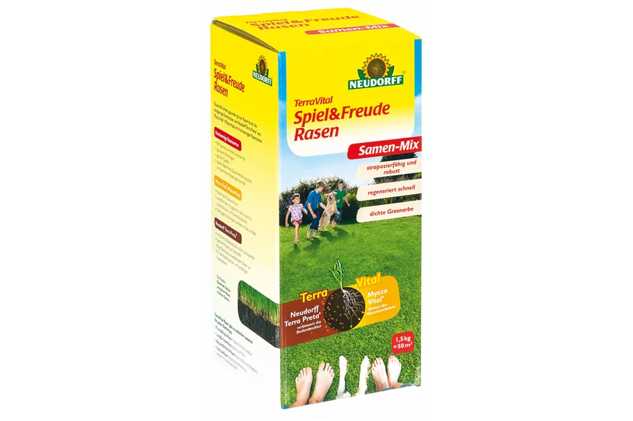 TerraVital Spiel&FreudeRasen Samen-Mix 1,5 kg