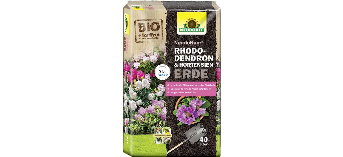 NeudoHum Rhododendron- und HortensienErde 40 l