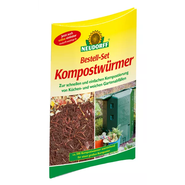 Neudorff Bestell-Set Kompostwürmer