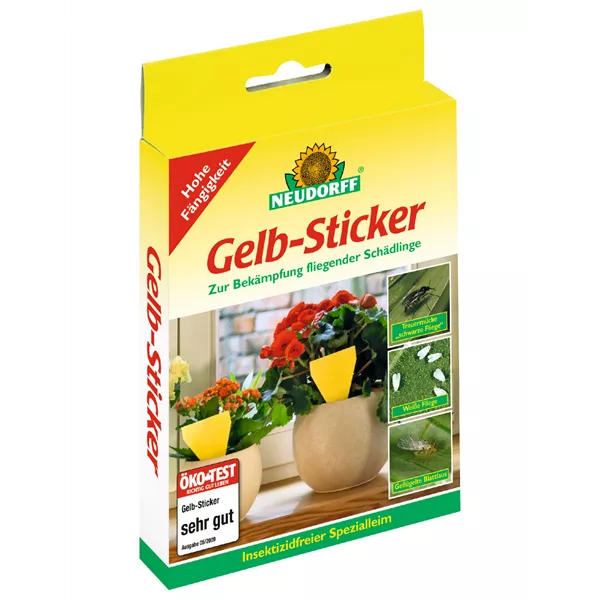 Neudorff Gelb-Sticker