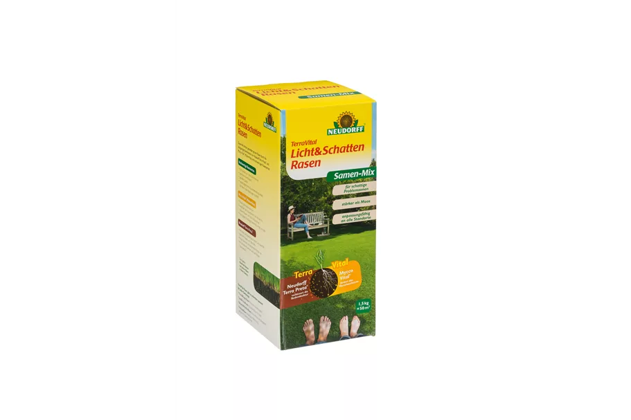 TerraVital Licht&SchattenRasen Samen-Mix 1,5 kg