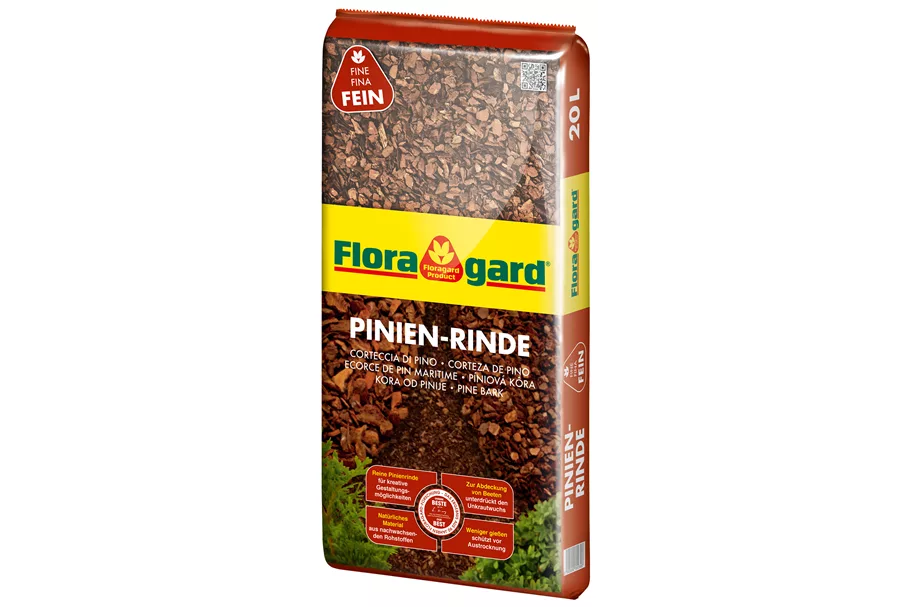 Floragard Pinienrinde extra fein 2-8 mm 1 Sack x 20 Liter