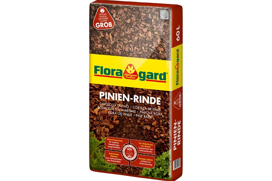 Floragard Pinienrinde grob 25-40 mm 1 Sack x 60 Liter grob 25-40 mm