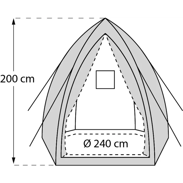 Überwinterungszelt Hawaii