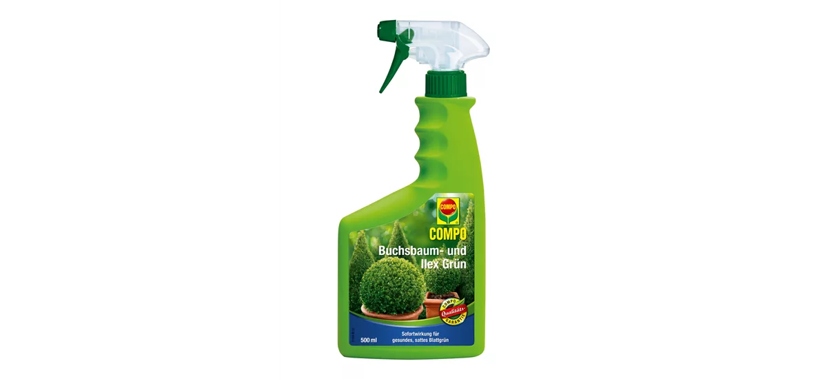 Compo Buchsbaum- und Ilex Grün 500 ml