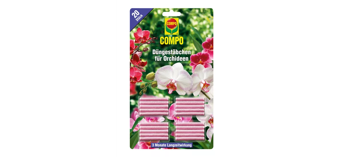 Compo Düngestäbchen für Orchideen 20 st