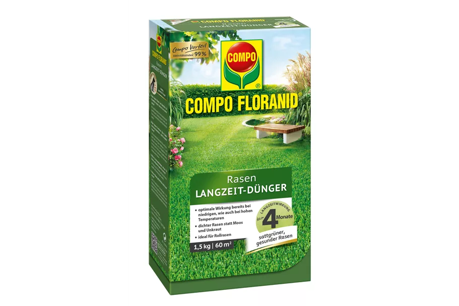 Compo FLORANID Rasen-Langzeitdünger 1,5 kg