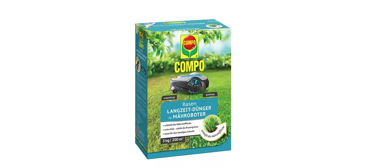 Compo ROBO-RASEN Langzeit-Dünger 5 kg