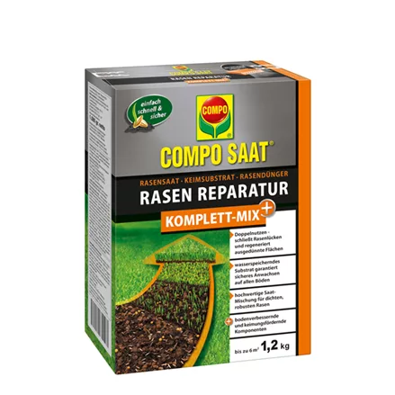 Compo SAAT Rasen-Reparatur Komplett Mix+ 