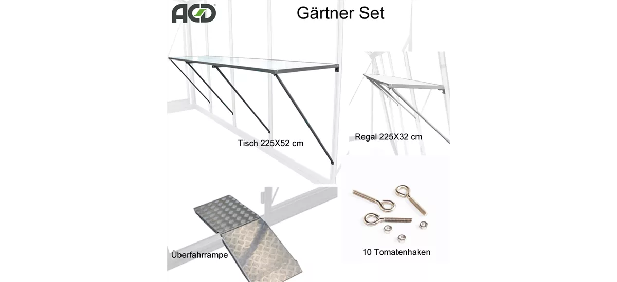 ACD Gärtner Set Gärtner Set ALU