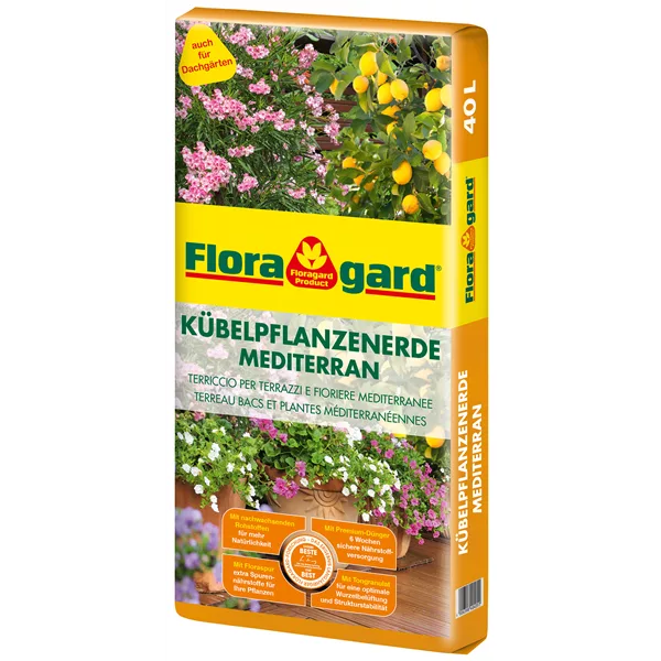 Floragard Kübelpflanzenerde mediterran