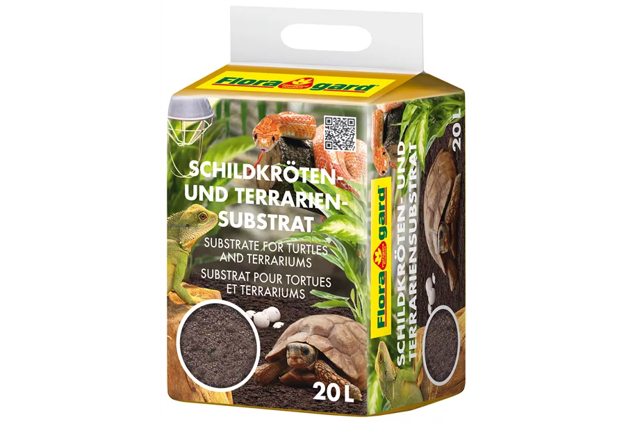 Floragard Schildkröten- und Terrariensubstrat 1 Sack x 20 Liter