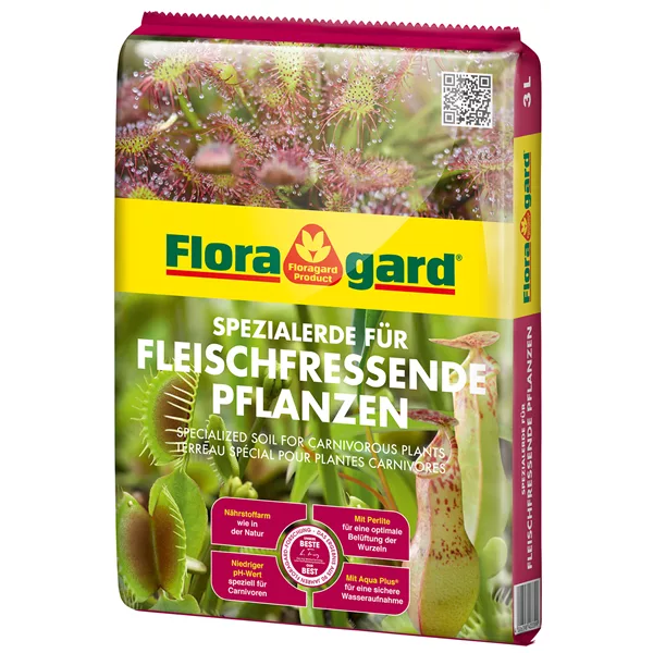 Floragard Spezialerde für fleischfressende Pflanzen