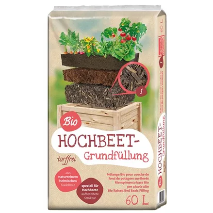 Universal Bio Hochbeet Grundfüllung torffrei