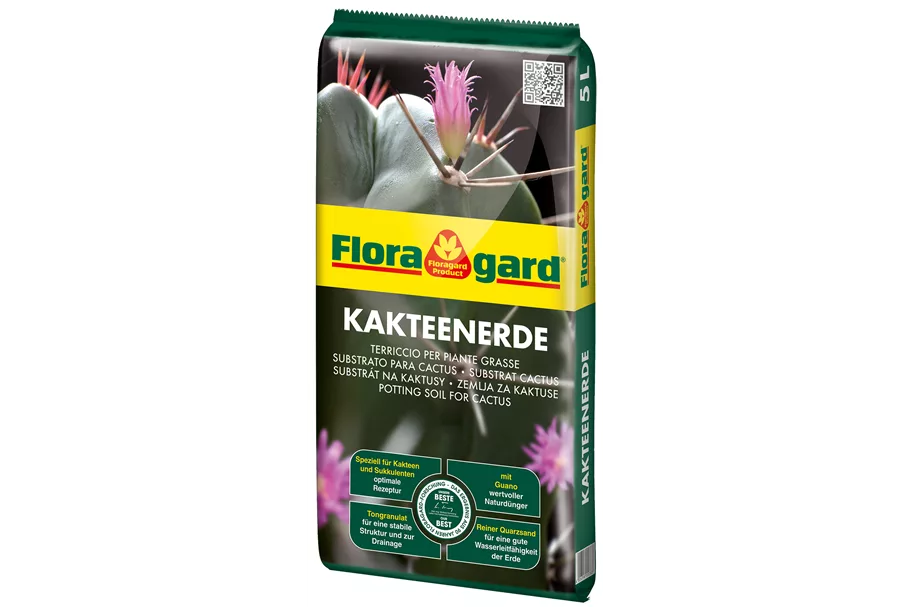 Floragard Kakteenerde 1 Sack x 5 Liter