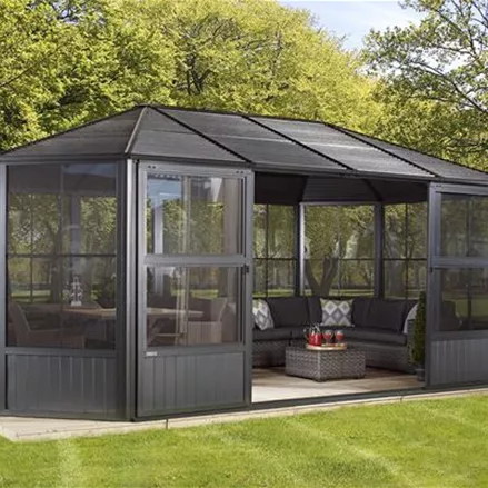 Pavillon Aluminium-Stahl Charleston 12.18