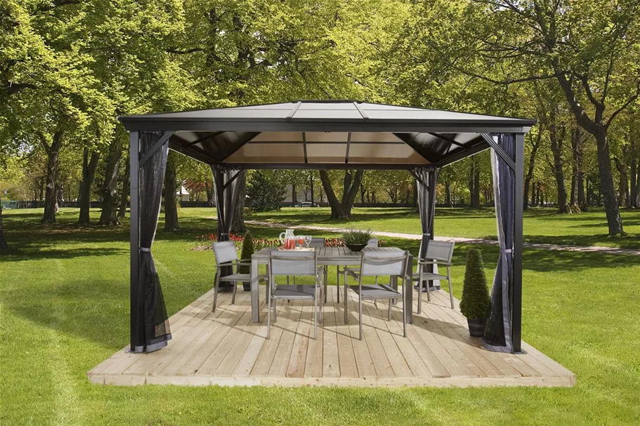 Pavillon Aluminium Verona 10.10 Anthrazit