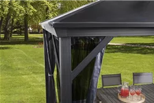 Pavillon Aluminium Verona 10.10 Anthrazit