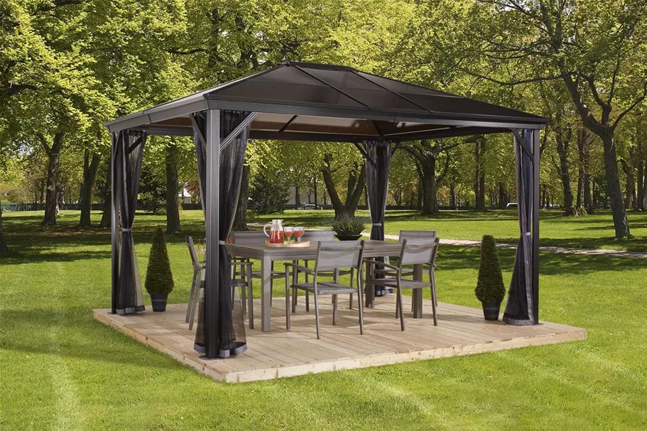 Pavillon Aluminium Verona 10.10 Anthrazit