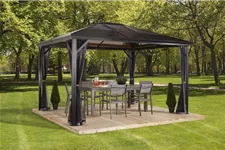 Pavillon Aluminium Verona 10.14 Anthrazit