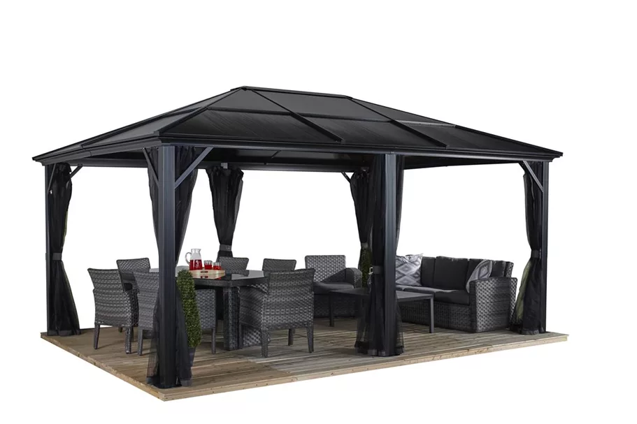 Pavillon Aluminium Meridien 12.16 Anthrazit