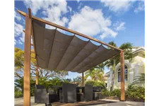 Pergola/ Pavillon Aluminium Florida 11.11-hellbraun Holzoptik hellbraun