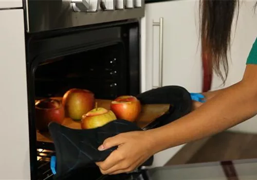 Leckeren Bratapfel backen